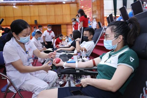 Tinh thần hiến máu cứu người