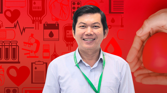 Hành trình hiến máu của thầy Trương Thanh Tùng